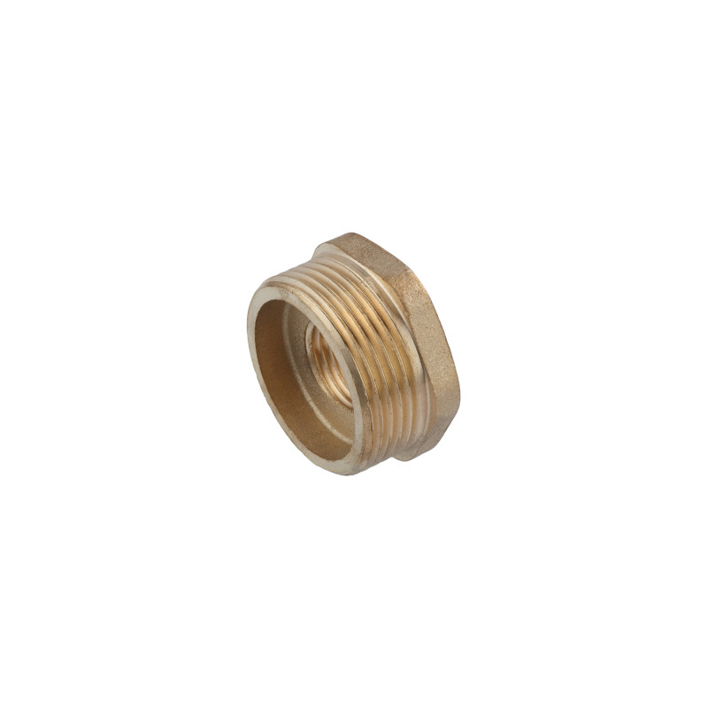 Футорка посилена LexLine 1"х1/2" ЗВ латунна УК0704-В