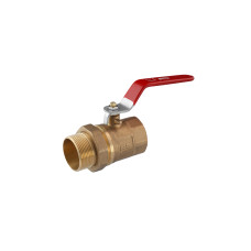 Кран-американка STA 1 1/4" ВЗ PN25 ручка, латунний