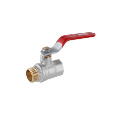 Кран кульовий STA 1/2" ВЗ PN30 ручка, нікельований