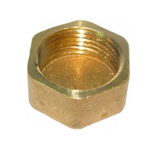 Заглушка STA 1/2" ВР латунна