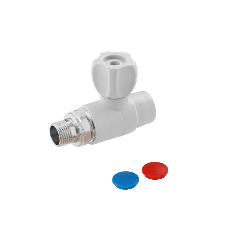 Кран радіаторний прямий PPR GrandiTherm 20х1/2"