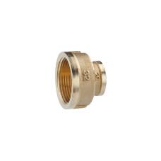 Муфта перехідна посилена LexLine 1 1/4"х3/4" ВВ латунна УК0312-В