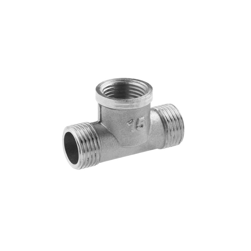 Трійник посилений LexLine 1/2" ЗВЗ нікельований НК0291-Вн
