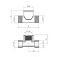 Трійник посилений LexLine 1/2" ЗВЗ нікельований НК0291-Вн