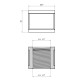 Муфта посилена LexLine 1 1/2" ВВ латунна УК0306-В