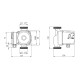 Насос циркуляційний Forwater GPD 25/4-130 (Grundfos)