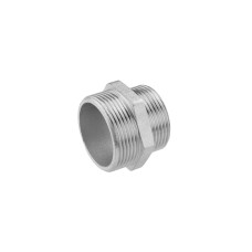Ніпель перехідний посилений LexLine 1 1/4"х3/4" ЗЗ нікельований НК0593-Вн