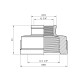 Муфта перехідна посилена LexLine 1 1/2"х3/4" ВВ латунна УК0310-В