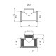 Трійник посилений LexLine 3/4" ВВВ нікельований НК0202-Вн