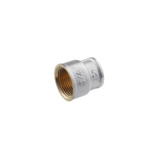 Муфта перехідна STA "Premium" 3/4"х1/2" ВВ нікельована