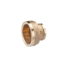 Муфта перехідна посилена LexLine 1 1/2"х1" ВВ латунна УК0309-В