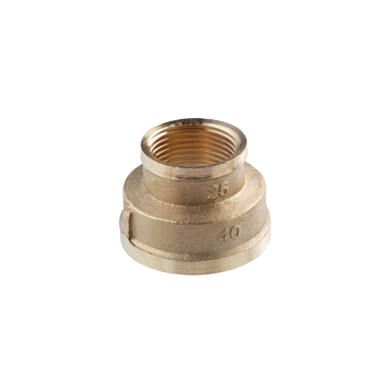 Муфта перехідна посилена LexLine 1 1/2"х1" ВВ латунна УК0309-В
