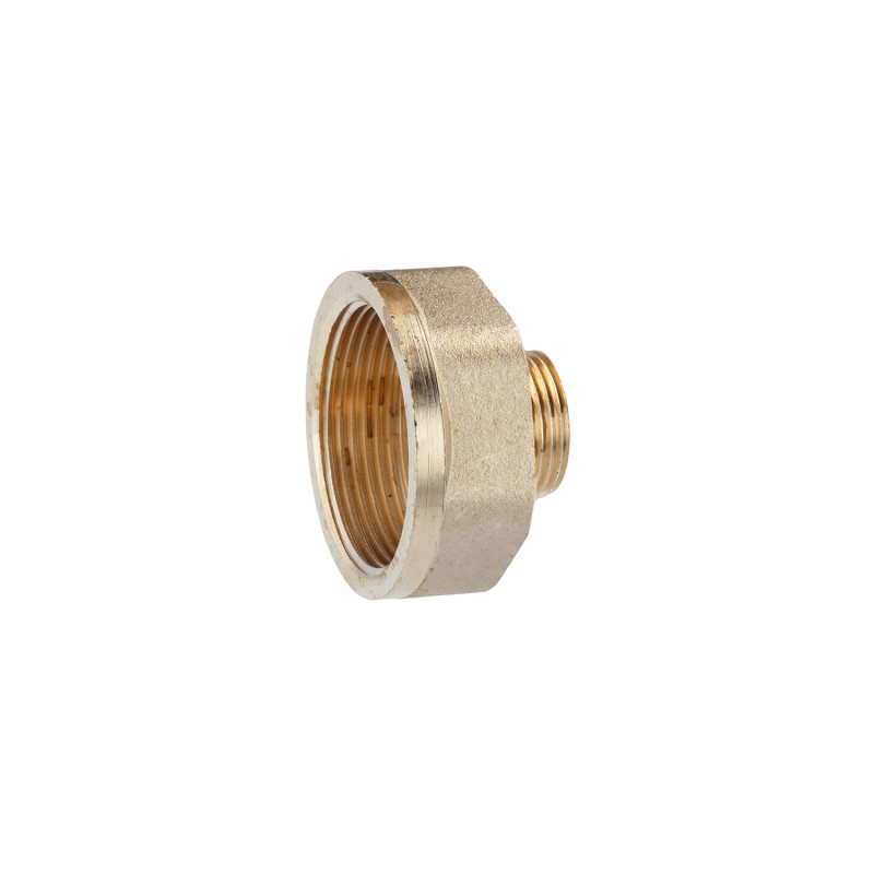 Перехід посилений LexLine 1 1/2"х3/4" ВЗ латунний УК0604-В