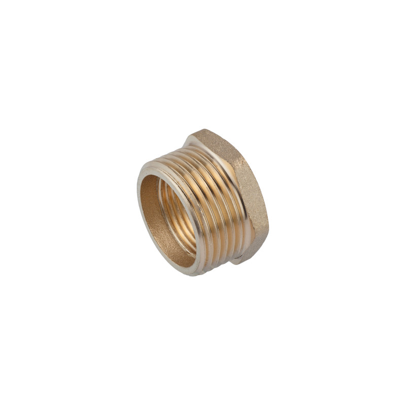 Футорка посилена LexLine 1 1/4"х1" ЗВ латунна УК0711-В