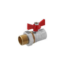 Кран-американка STA 3/4" ВЗ PN30 метелик, нікельований