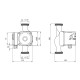 Насос циркуляційний Forwater GPD/UPS 25/6-180 (Grundfos)