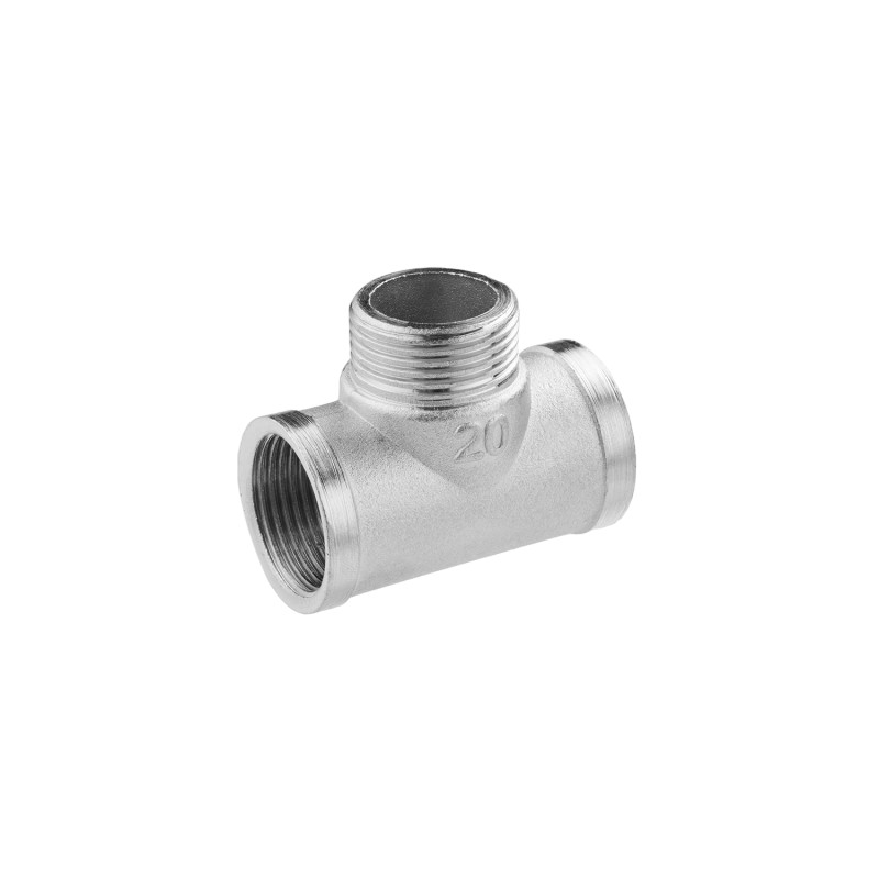 Трійник посилений LexLine 3/4" ВЗВ нікельований НК0663-Вн