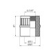 Муфта PPR Rozma 32x3/4" РВ