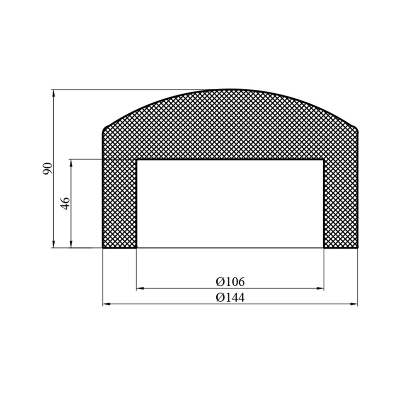 Заглушка PPR Rozma 110 мм