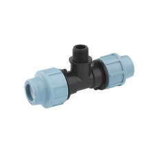 Трійник ПЕ SantehPlast 20х1/2"х20 РЗ