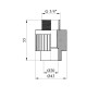 Муфта PPR GrandiTherm 20х3/4" РЗ