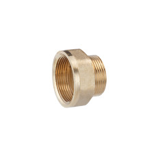 Перехід посилений LexLine 1 1/2"х1 1/4" ВЗ латунний УК0618-В