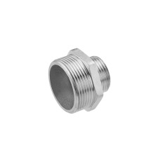 Ніпель перехідний посилений LexLine 1 1/2"х1 1/4" ЗЗ нікельований НК0522-Вн