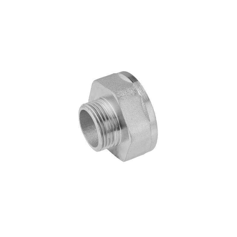 Перехід посилений LexLine 1 1/2"х1" ВЗ нікельований НК0606-Вн