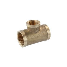 Трійник перехідний посилений LexLine 3/4"х1/2"х3/4" ВВВ латунний УК0212-В