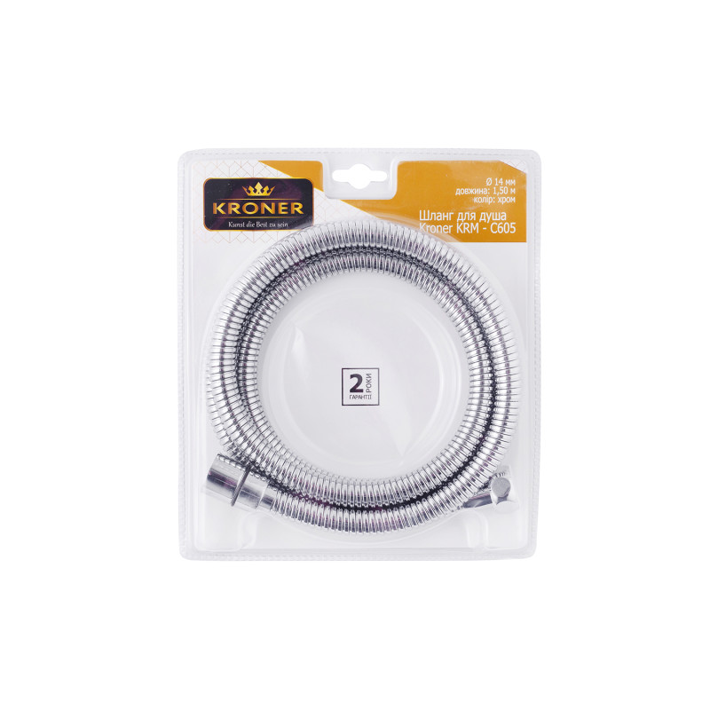 Шланг для душу Kroner KRM - 605 Anti-Twis 150 см