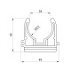 Кріплення для труб PPR GrandiTherm 32 мм