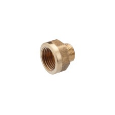 Перехід посилений LexLine 1/2"х3/8" ВЗ латунний УК0640-В