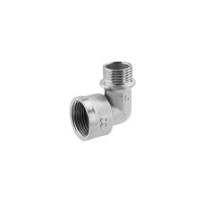 Кутник перехідний посилений LexLine 3/4"х1/2" ВЗ нікельований НК0104-В