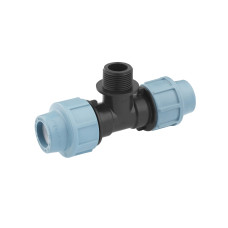 Трійник ПЕ SantehPlast 20х3/4"х20 РЗ