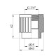 Муфта PPR GrandiTherm 25х3/4" РВ