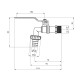 Кран для поливу Valves 3/4" PN30
