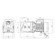 Насос поверхневий Grandwater JSW 15M 1,5 кВт