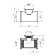 Трійник перехідний посилений LexLine 3/4"х1/2"х3/4" ВВВ нікельований НК0212-Вн