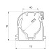Кріплення для труб PPR GrandiTherm 50 мм