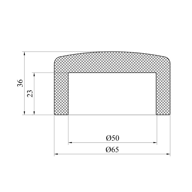 Заглушка PPR GrandiTherm 50 мм