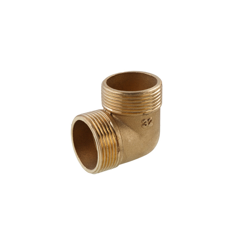 Кутник посилений LexLine 1 1/4" ЗЗ латунний УК0126-В