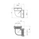 Кутник посилений LexLine 1 1/2" ВВ латунний УК0117-В