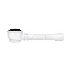 Сифон для душового піддона ANIplast 1 1/2"x90 мм з системою Сlick-Сlack з гнучкою трубою 40х40/50 E415CLSEU