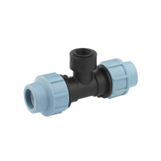 Трійник ПЕ SantehPlast 25х1/2"х25 РВ