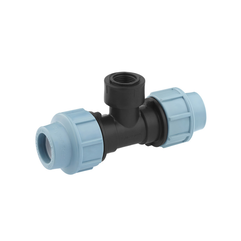 Трійник ПЕ SantehPlast 25х1/2"х25 РВ