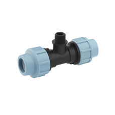 Трійник ПЕ SantehPlast 25х1/2"х25 РЗ