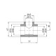 Трійник перехідний PPR GrandiTherm 40х32х40 мм