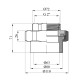 Американка PPR GrandiTherm 63х2" РВ