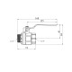 Кран кульовий Valves 1 1/4'' ВЗ PN30 синя ручка