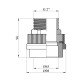 Муфта PPR GrandiTherm 63х2" РЗ